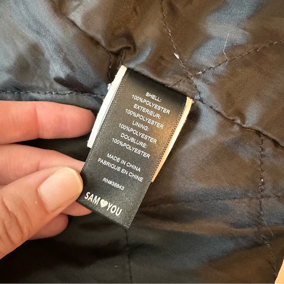 Sam Edelman Spring Coat Women’s Small, Black - Picture 4 of 5